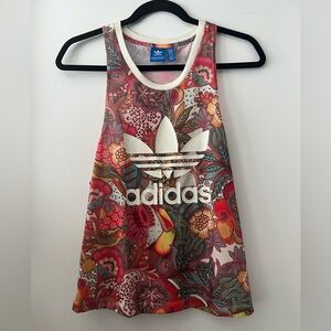 Adidas Multicolor Floral Top